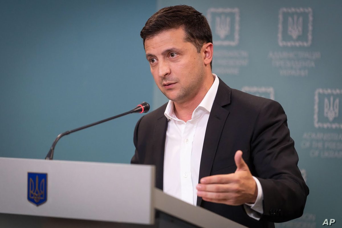Transkript der Pressekonferenz von Präsident Selenskij zur Ostukraine