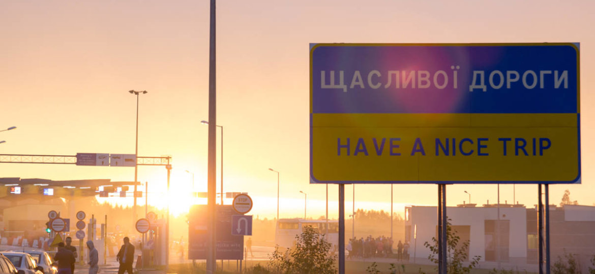 Grenze Polen - Ukraine