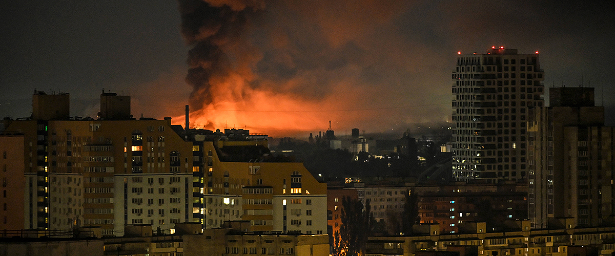 Russische Truppen greifen Kyjiw mit ballistischen Raketen an
