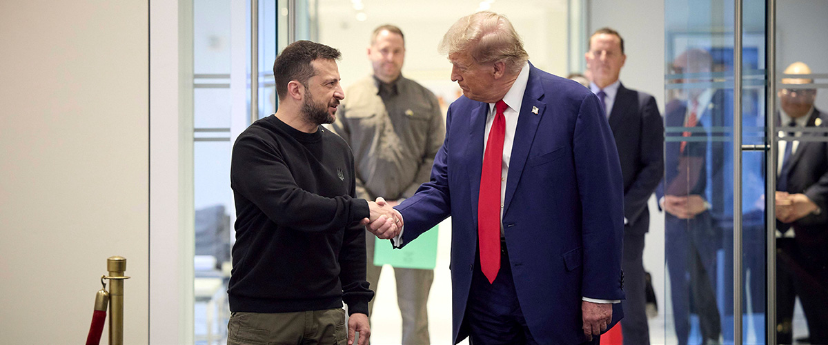 Wolodymyr Selenskyj und Donald Trump