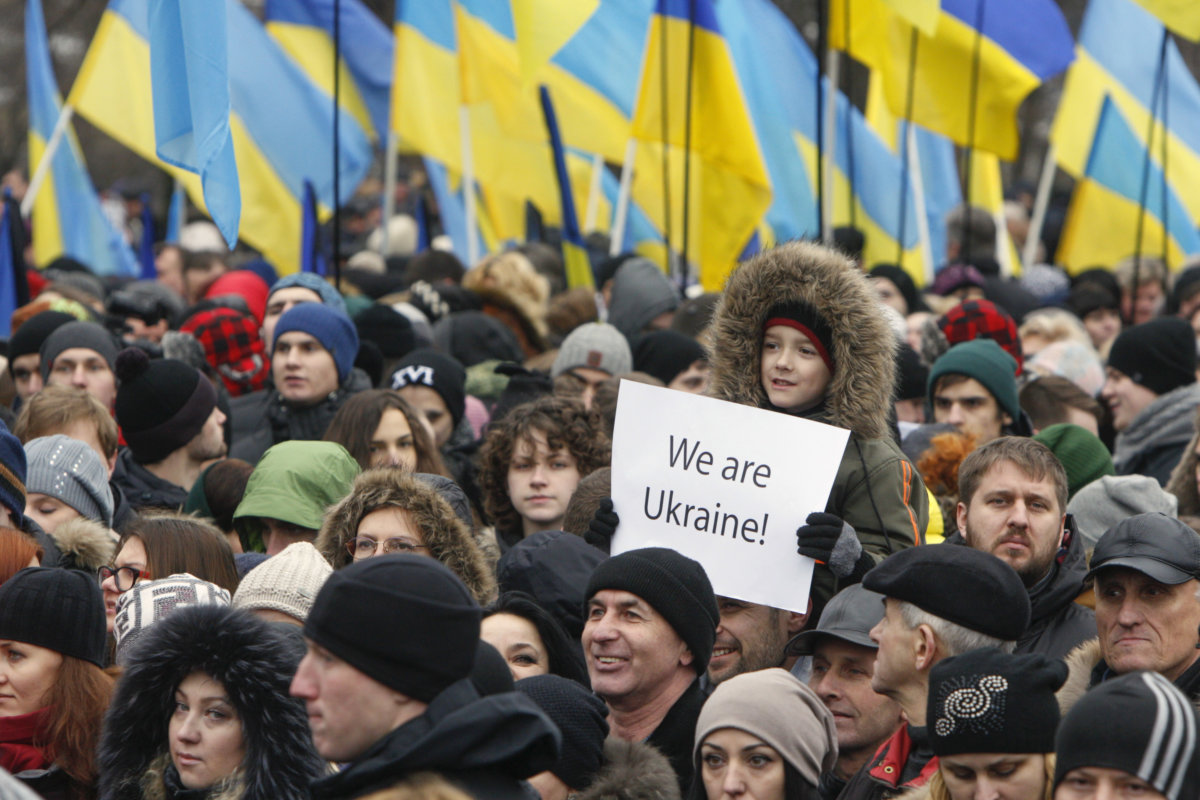Ein Fest der ukrainischen Demokratie