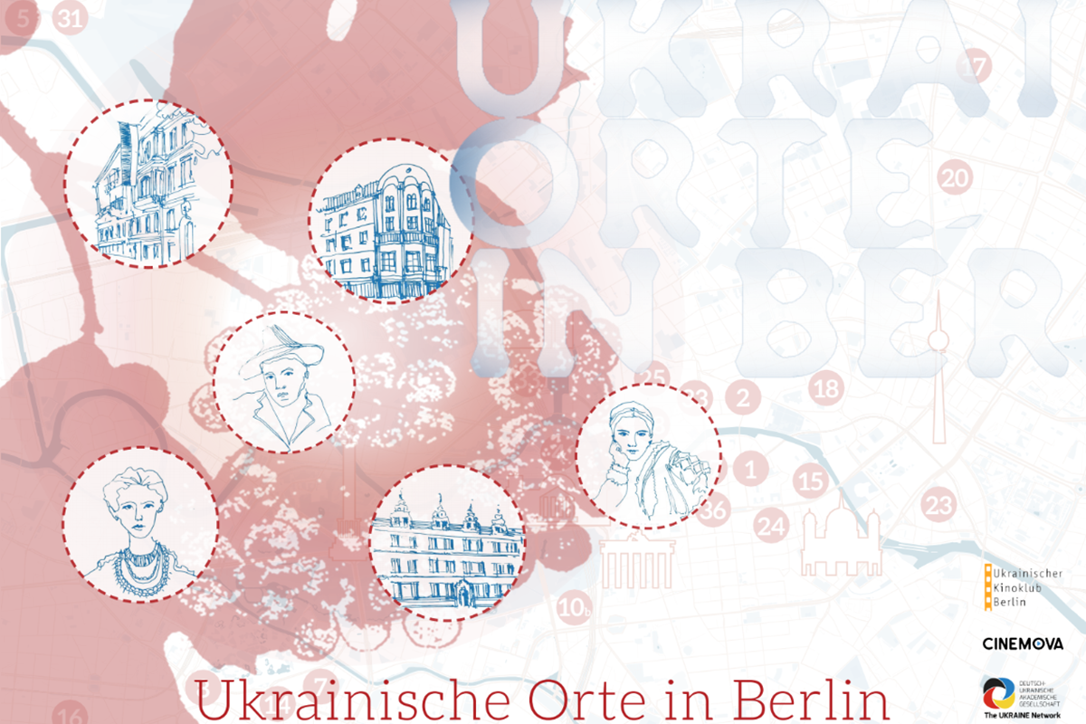Vorstellung der Karte „Ukrainische Orte in Berlin“
