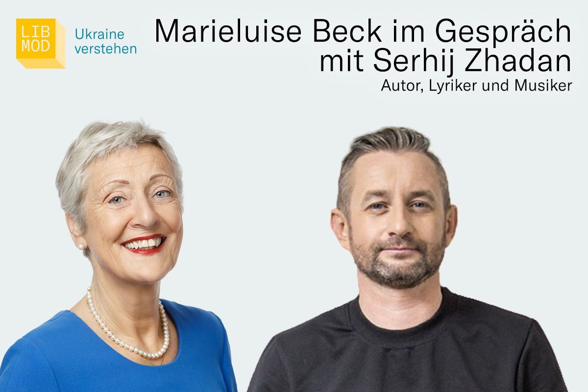 Marieluise Beck im Gespräch mit Serhij Zhadan
