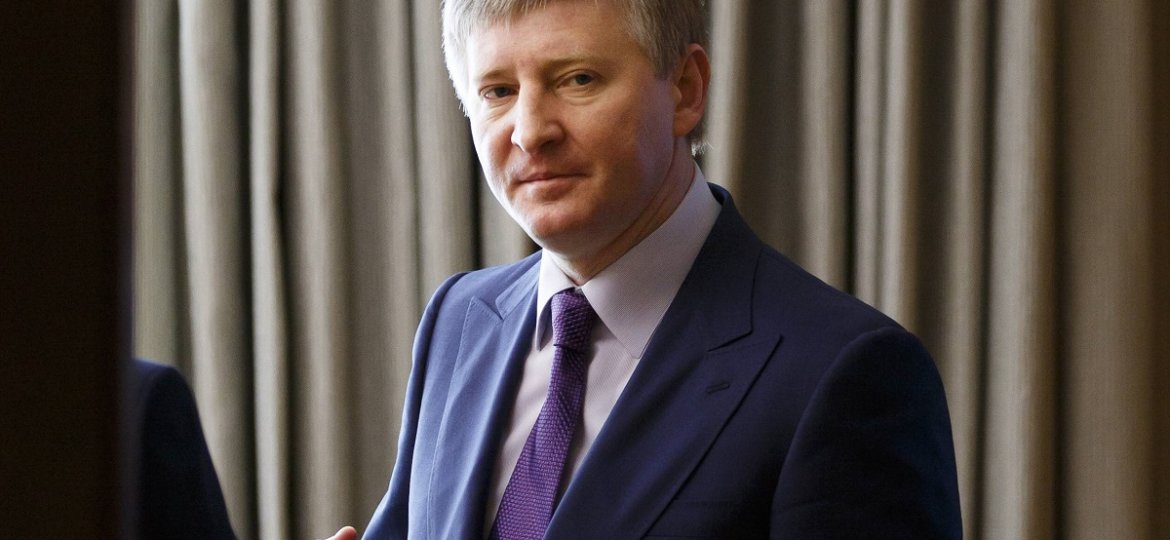 Rinat Leonidowytsch Achmetow ukrainischer Oligarch und Industrieller Kiew 24 06 2014 Kiew Ukrain