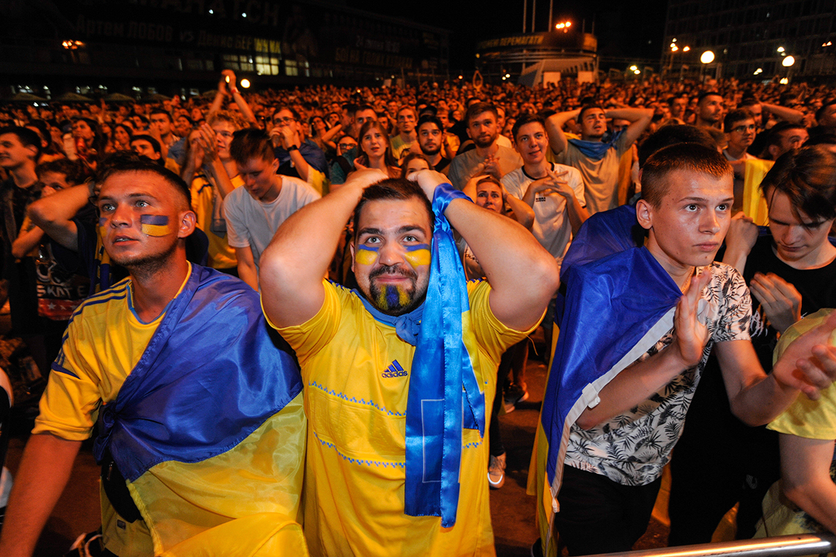 Mehr als Sport – die Ukraine bei der Fußball-Europameisterschaft