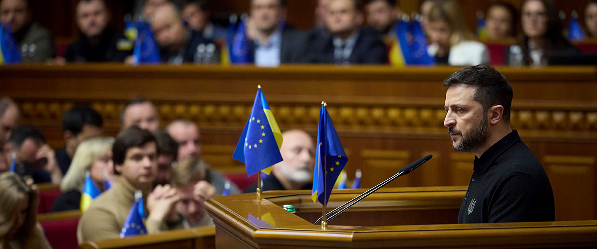 Wolodymyr Selenskyj in der Werchowna Rada