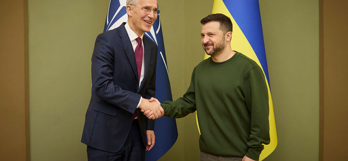 Jens Stoltenberg, Wolo­dymyr Selen­skyj